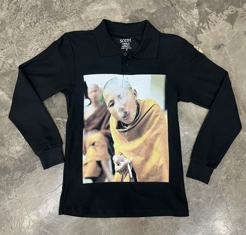Monk Polo Black